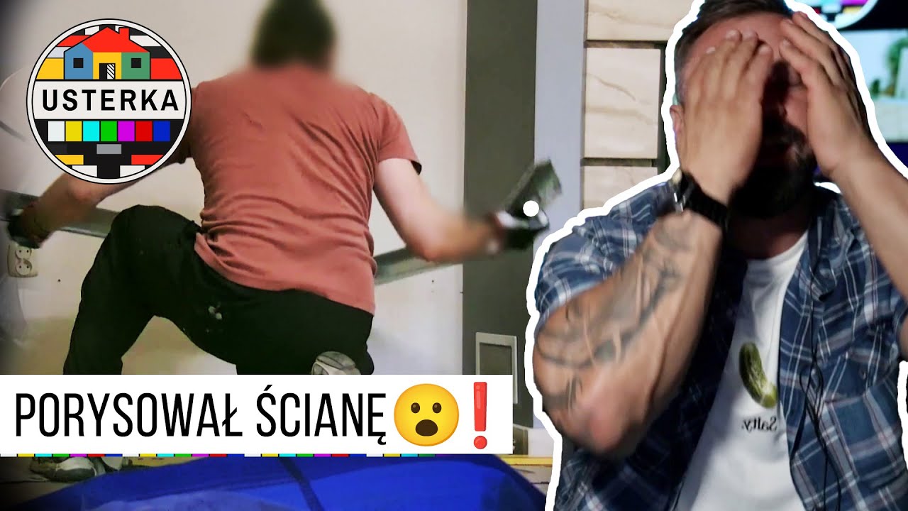 WŁAŚCICIELKĘ CZEKA DODATKOWY REMONT 😮 FACHOWIEC ZNISZCZYŁ ŚCIANĘ | USTERKA