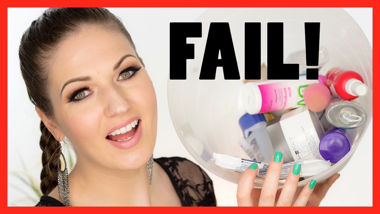 TOTAL FAIL PRODUCTS!! Products I Regret & Empties