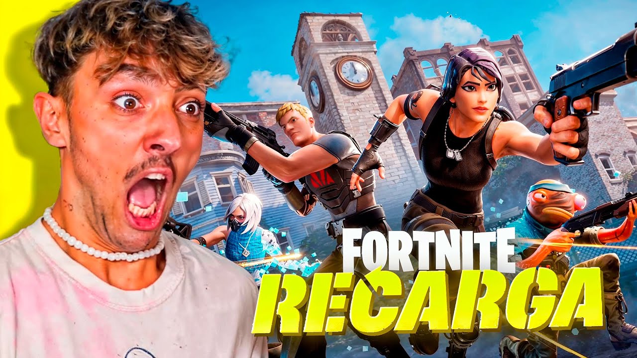 MI PRIMERA VEZ EN FORTNITE RECARGA (EL REGRESO DE FORTNITE OG 😱😱)