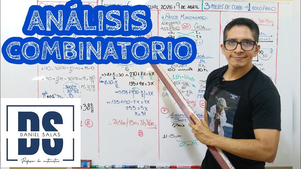 Aritmética: Análisis Combinatorio