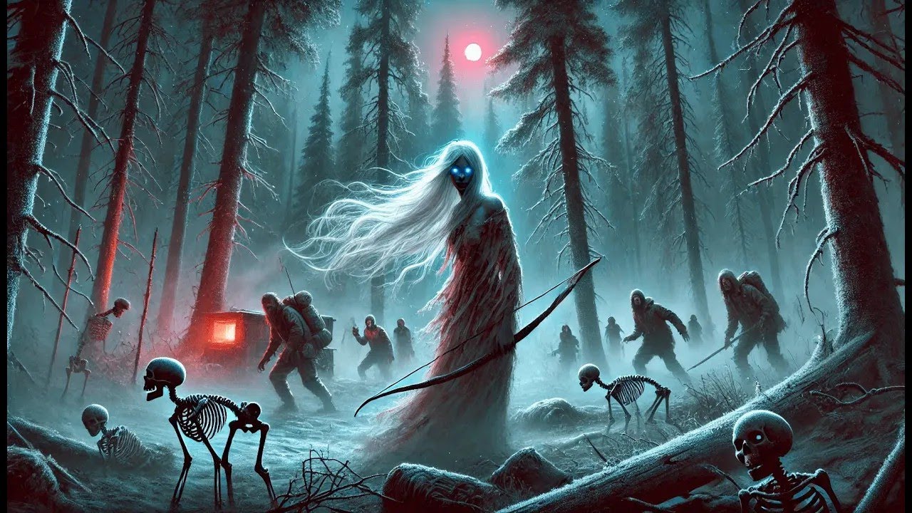 Horrors of the Taiga   White Hunter! Scary Stories  Horror Stories for the Night  Horrors