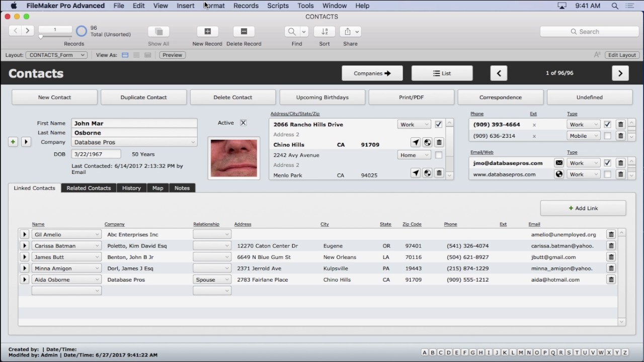 Inserting a Picture in FileMaker