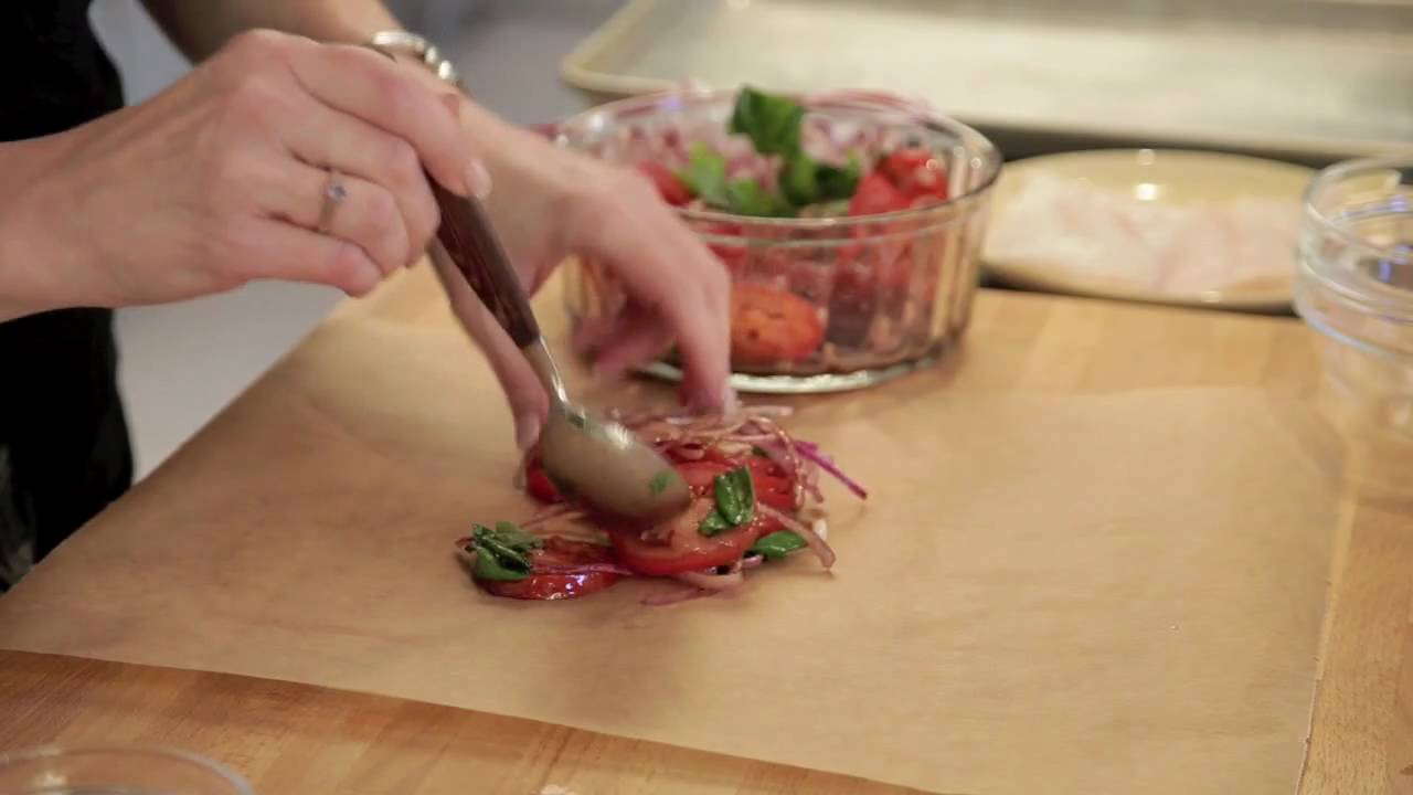 Orange Roughy in Parchment Paper