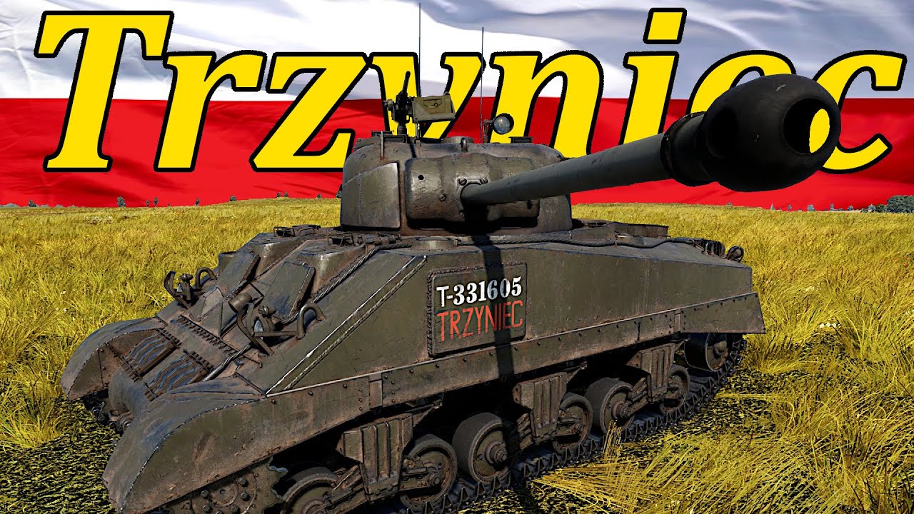 Polski Sherman Trzyniec | Sherman IC Firefly 2. Warszawska Dywizja Pancerna | War Thunder PL