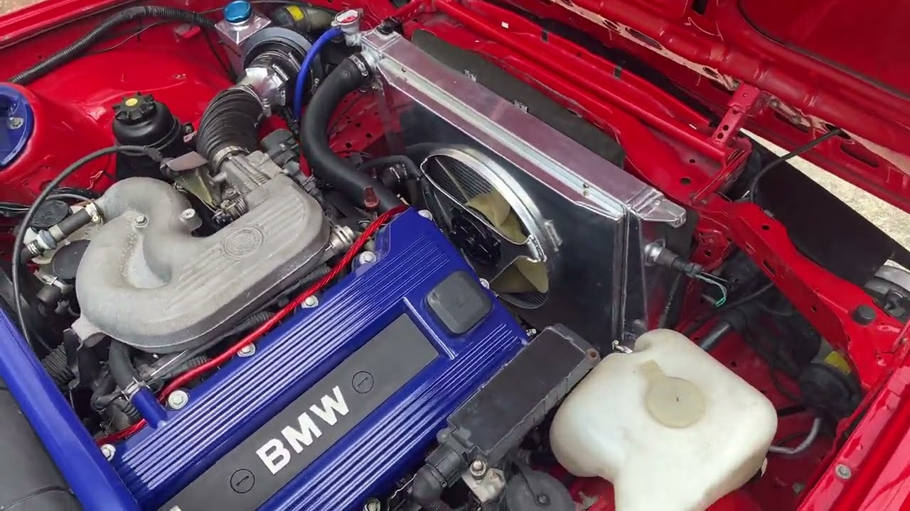 E30 M44 Aluminum Radiator Upgrade