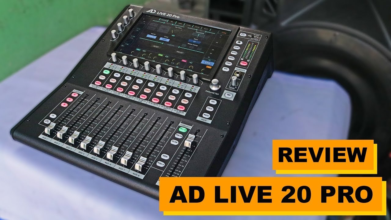 AD Live 20 Pro Features #adlive #digitalmixer