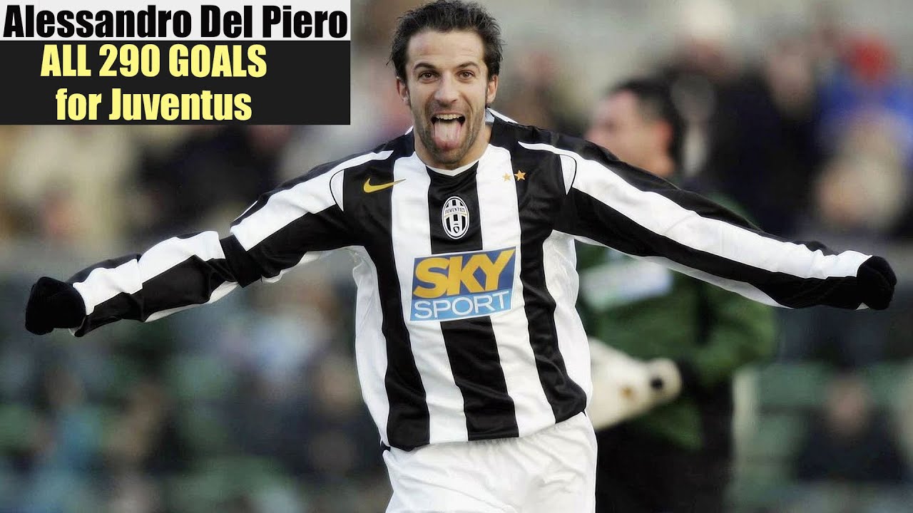 Alessandro Del Piero ◉ All 290 Goals for Juventus.
