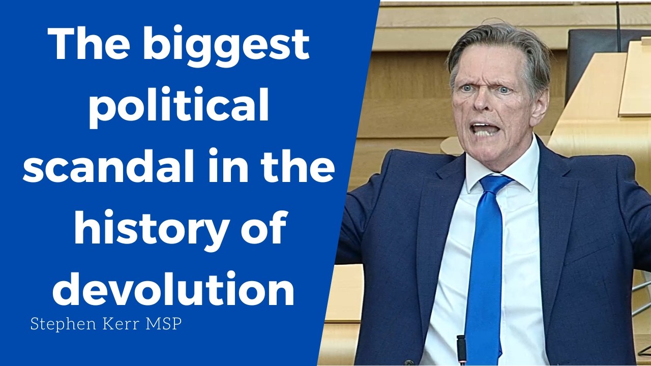The biggest political scandal in the history of devolution