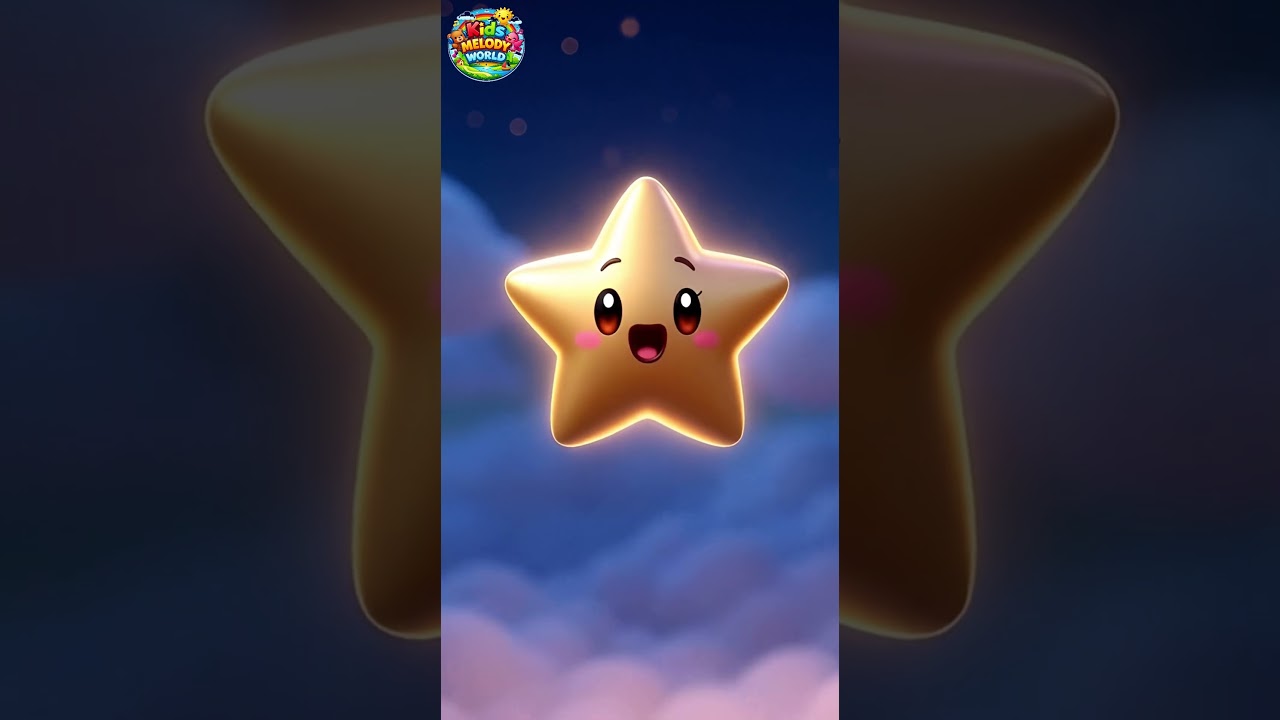 Shiny Star Up in the Sky ✨ | Bedtime Nursery Rhyme for Kids 🌙 | 