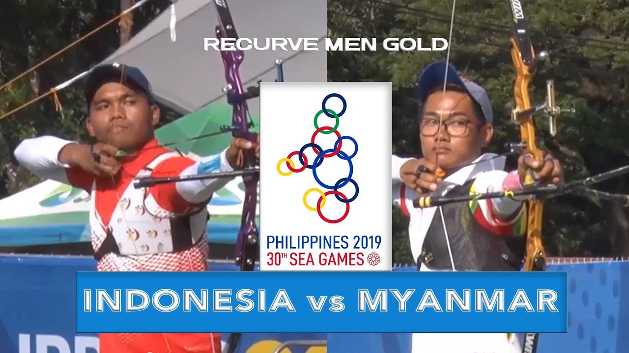 INDONESIA vs MYANMAR  | Recurve Men Gold Final | ARCHERY SEA GAMES 2019