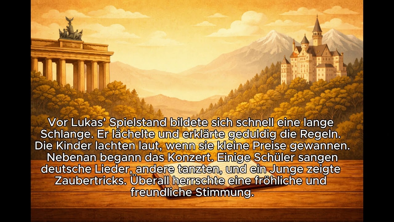 Deutsch durch Geschichten -Ein Tag voller Freude A2 / A Day of Joy Level A2