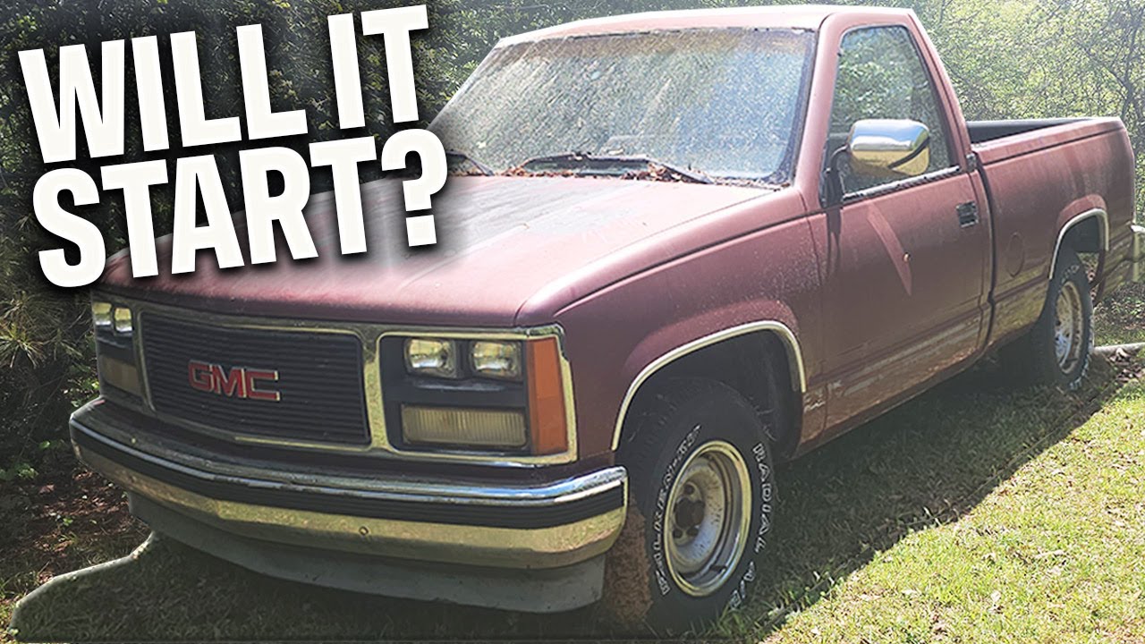 Will It Start? Abandoned  ONE OWNER 89 GMC 1500