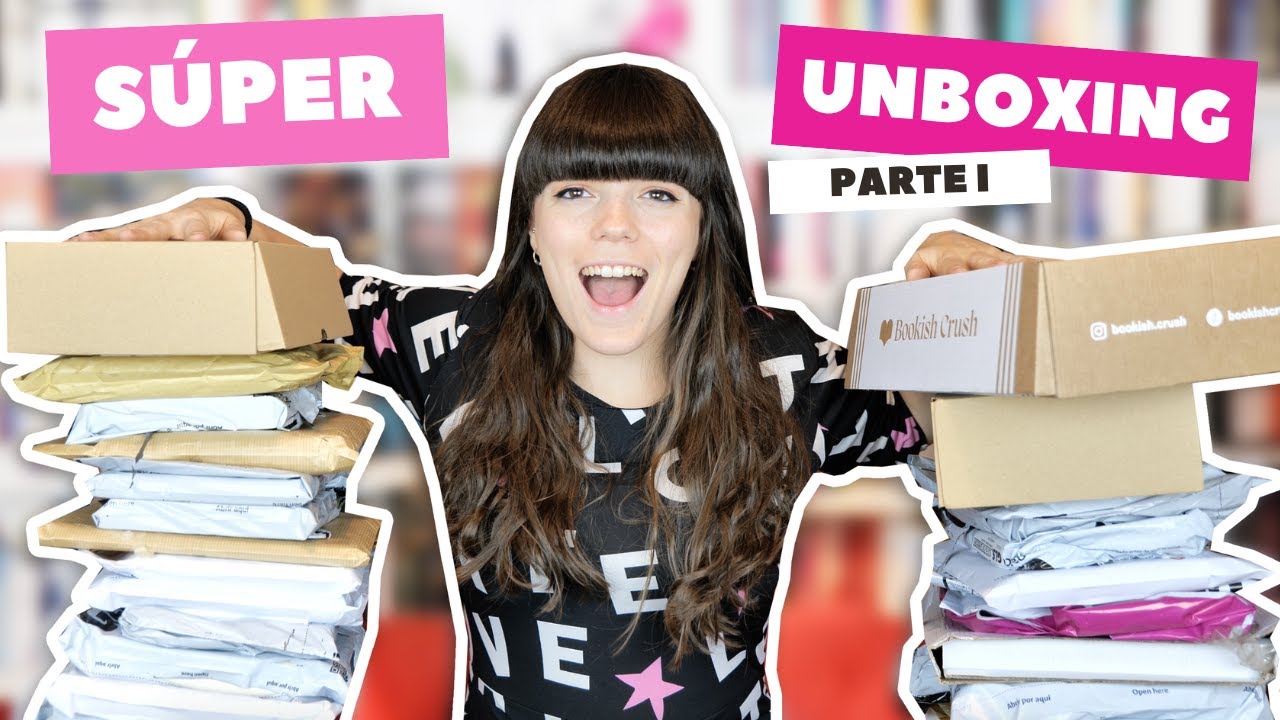 SUPER UNBOXING DE LIBROS 📚 #1