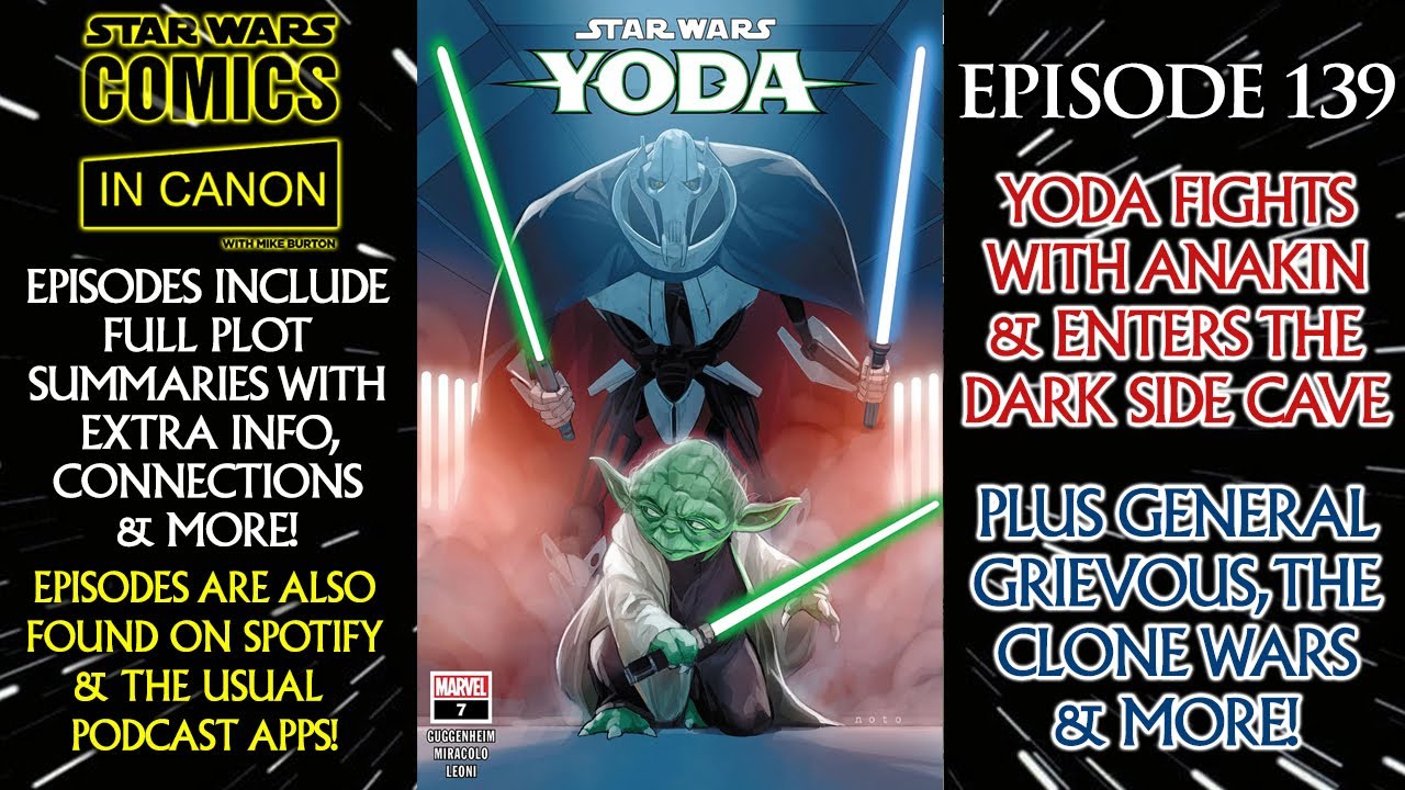 Yoda Enters The Dark Side Cave & A Mission With Anakin, Plus General Grievous! Yoda Comics Volume 2