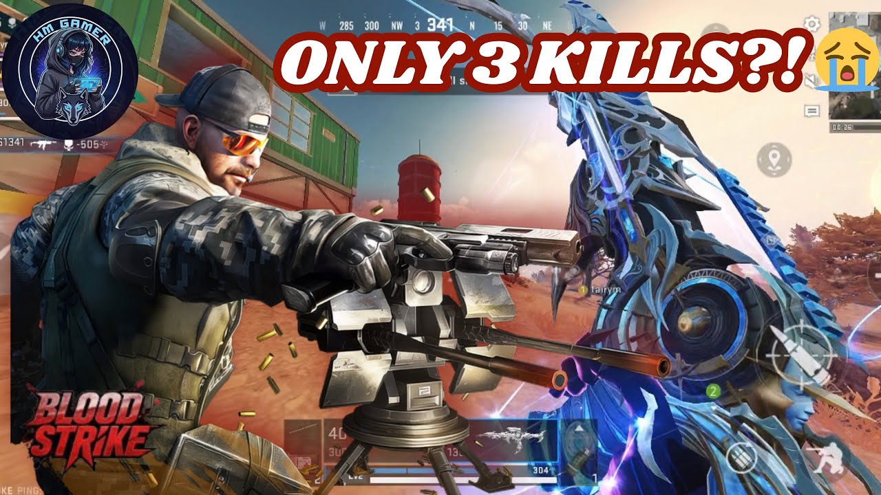 ONLY 3 KILLS?! 😭| Blood Strike 