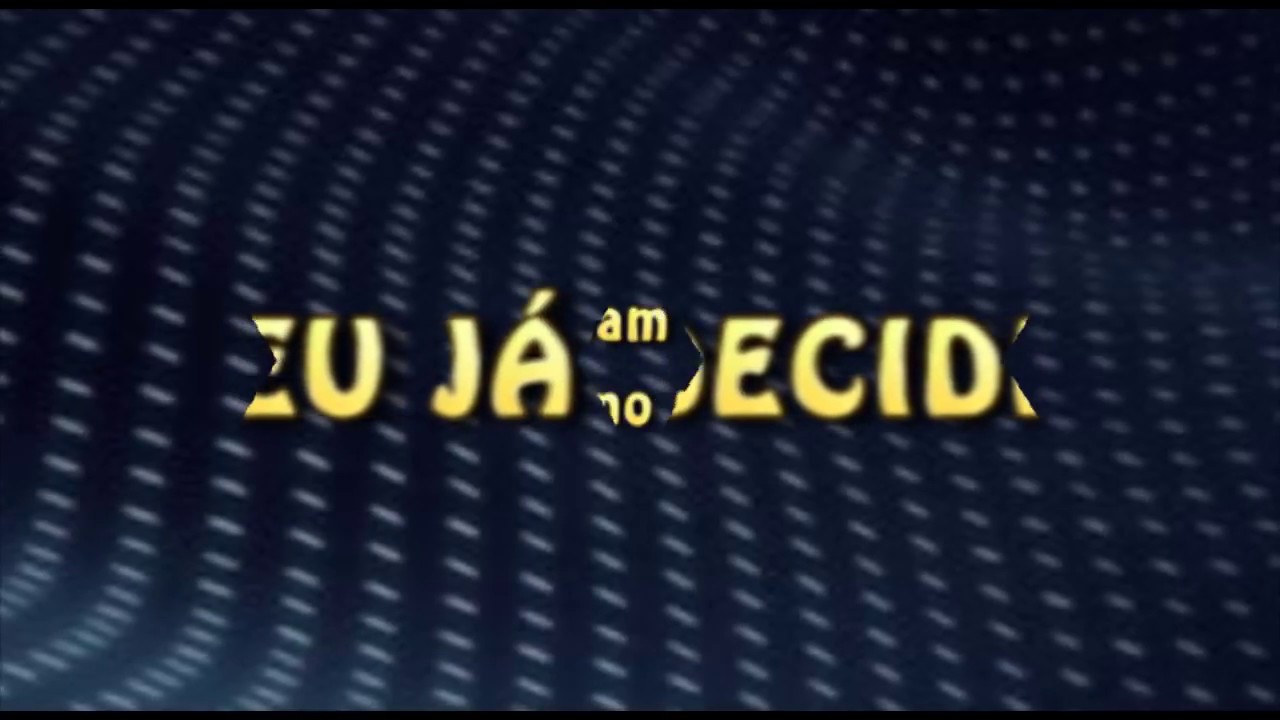 Eu já decidi - Play Back