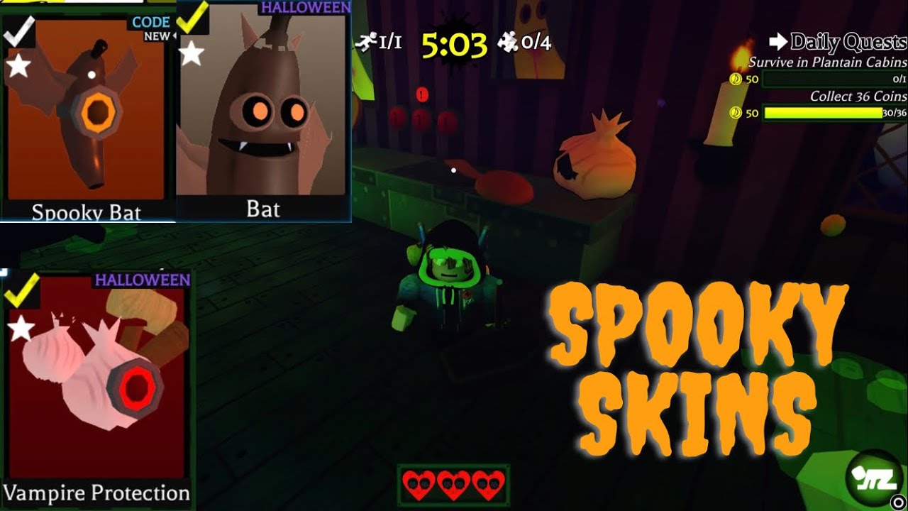 (Banana eats) HALLOWEEN SKINS