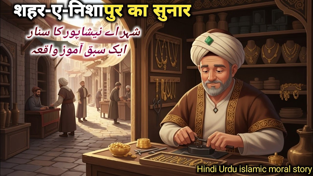 शहर-ए-निशापुर का एक सुनार“Islamic Story in Hindi Urdu | Moral Story |Dil Chu Lene Wali Kahani”#story