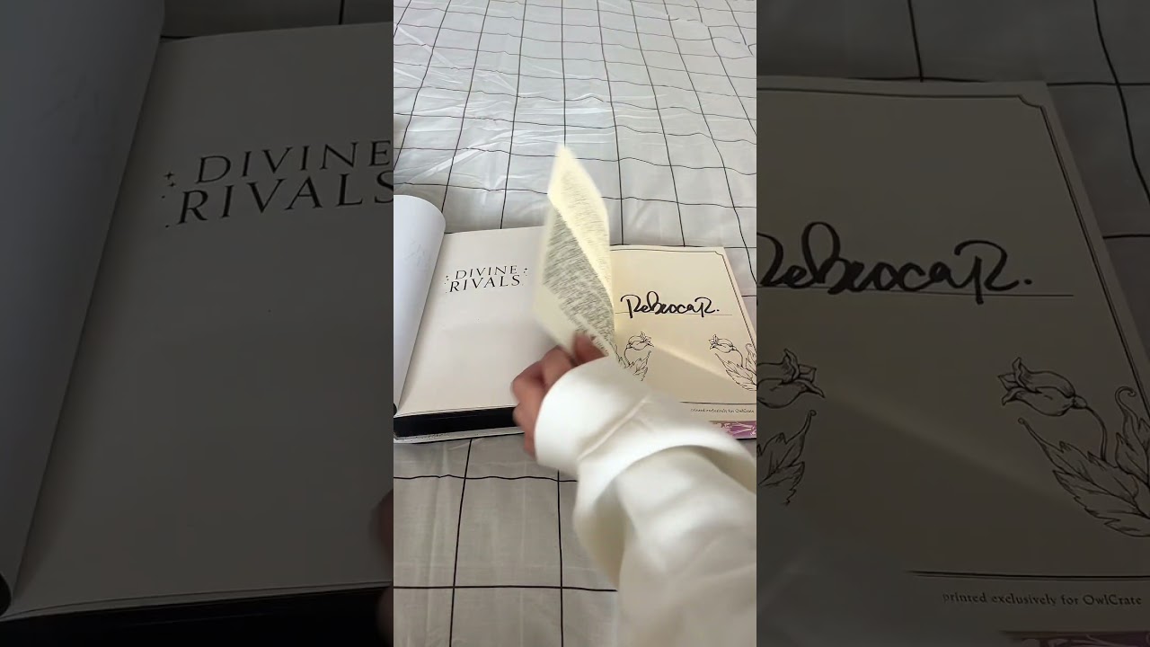 fairyloot vs. owlcrate divine rivals edition🕊️🪷💌