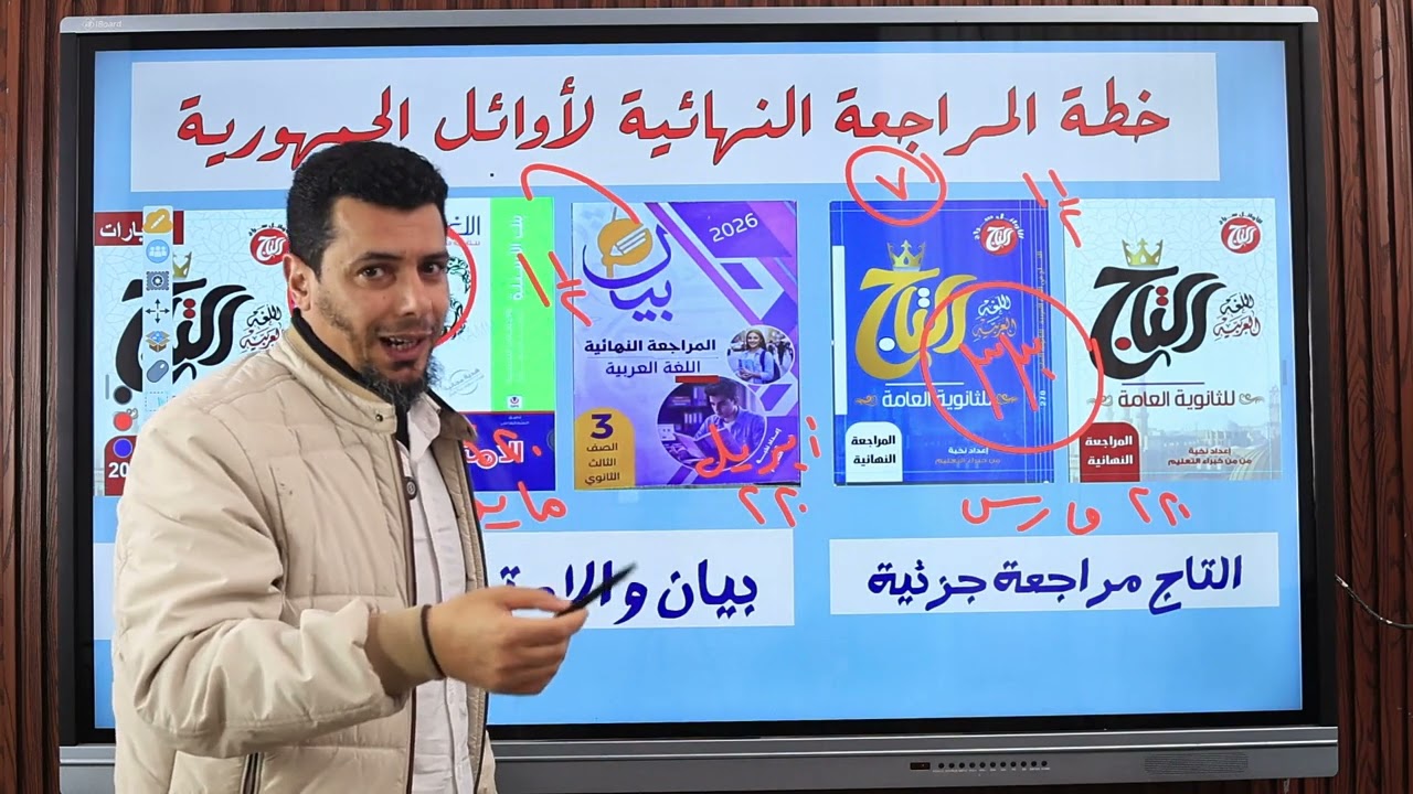 أسعار واشتراكات خطة المراجعة النهائية لأوائل الجمهورية الصف الثالث الثانوي 