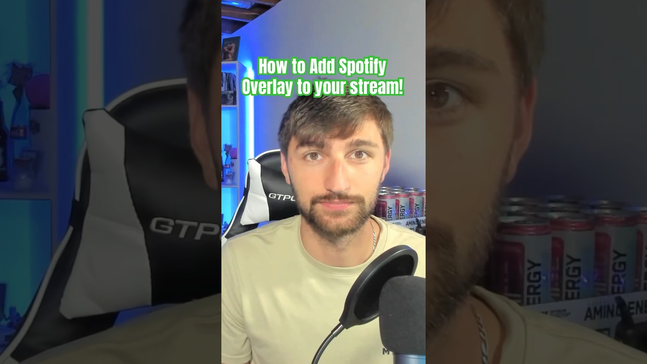 ADDING SPOTIFY TO YOUR STREAM! (Twitch Tips) #shorts #tipsandtricks #howto #help #spotify #trending