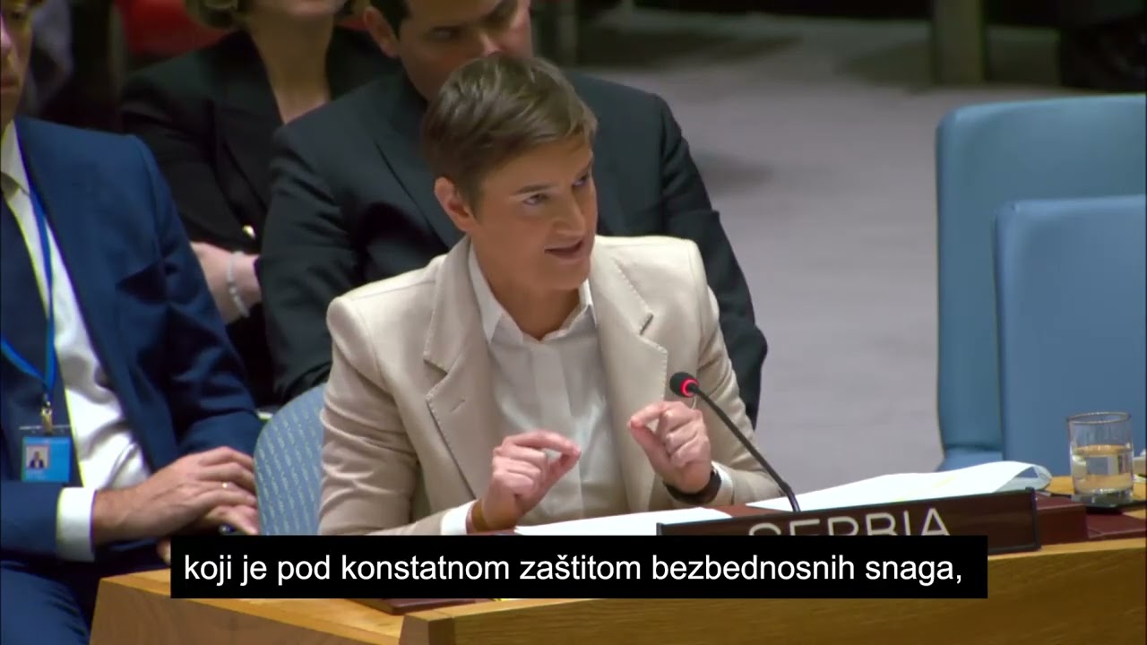 Govor Ane Brnabić u Ujedinjenim nacijama