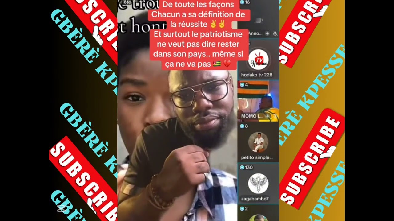 🇹🇬 C'EST GÂTÉ ENTRE ZAGA BAMBO ET HODAKO DANS LE LIVE SAMUEL SAM 🇹🇬