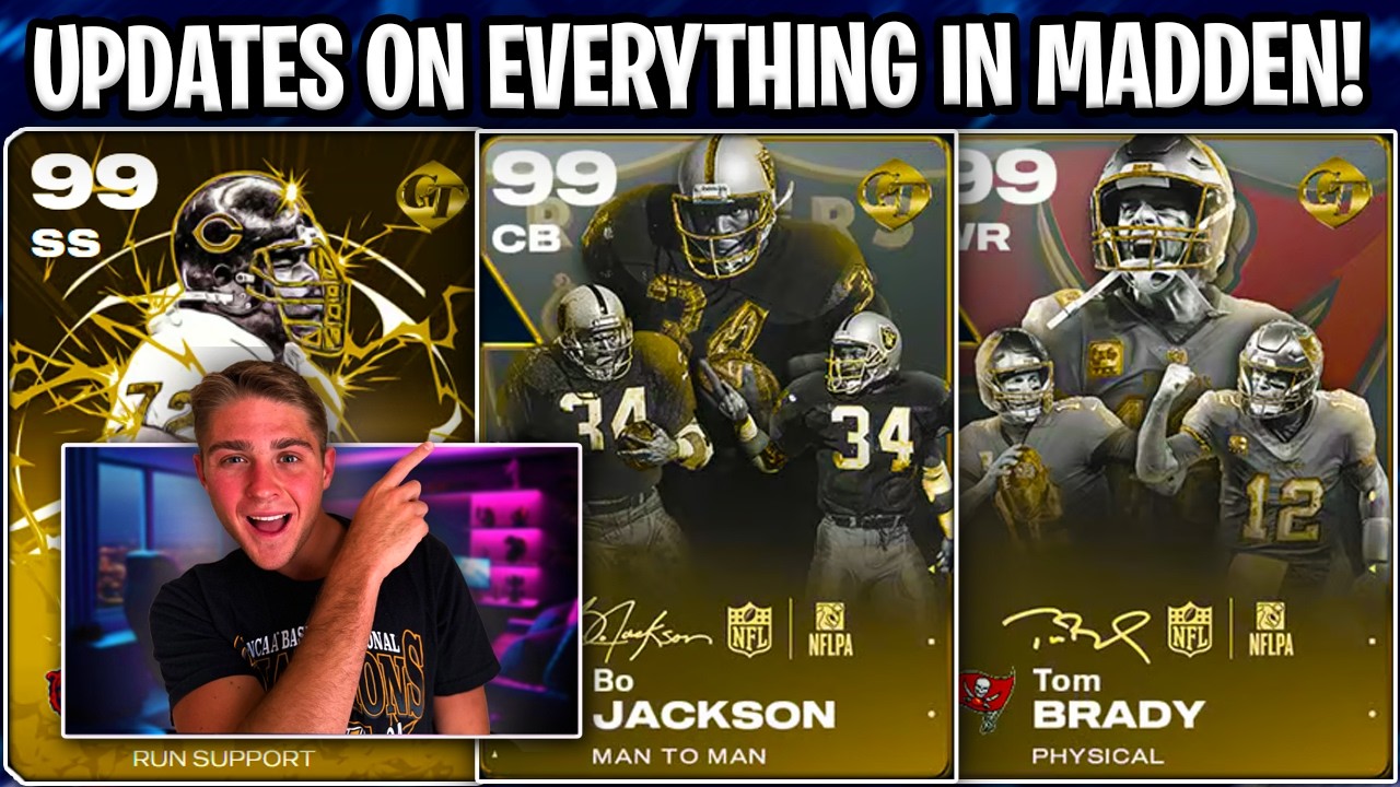 ВСЕ ОБНОВЛЕНИЯ ПО MADDEN 26! ЗОЛОТЫЕ БИЛЕТЫ И ULTIMATE LEGENDS! ИНФОРМАЦИЯ О MADDEN 27 И МНОГОЕ Д...