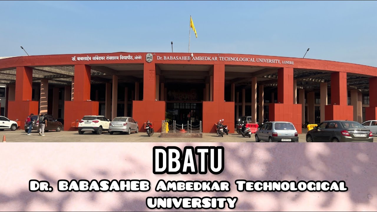 DBATU | Dr. Babasaheb Ambedkar Technological University Lonere | Gov Engineering college Raigad