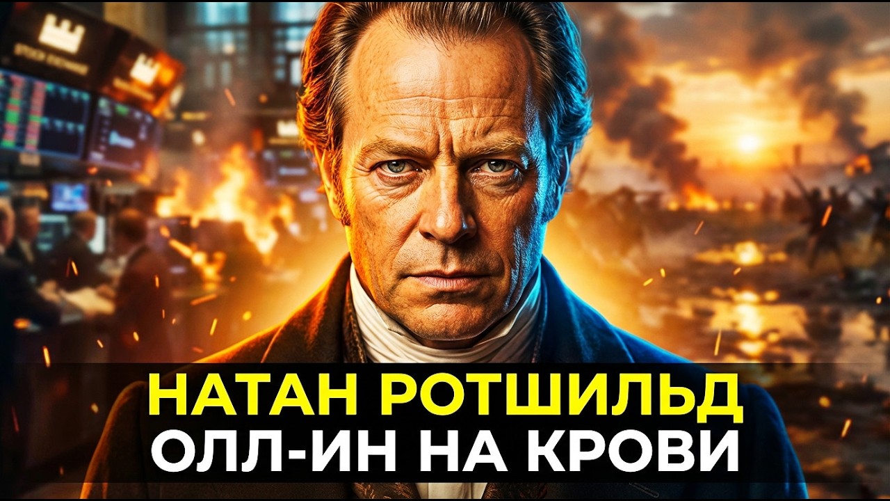 ЧЕЛОВЕК, КУПИВШИЙ АНГЛИЮ: Как Натан Ротшильд сделал состояние на крови битвы при Ватерлоо?
