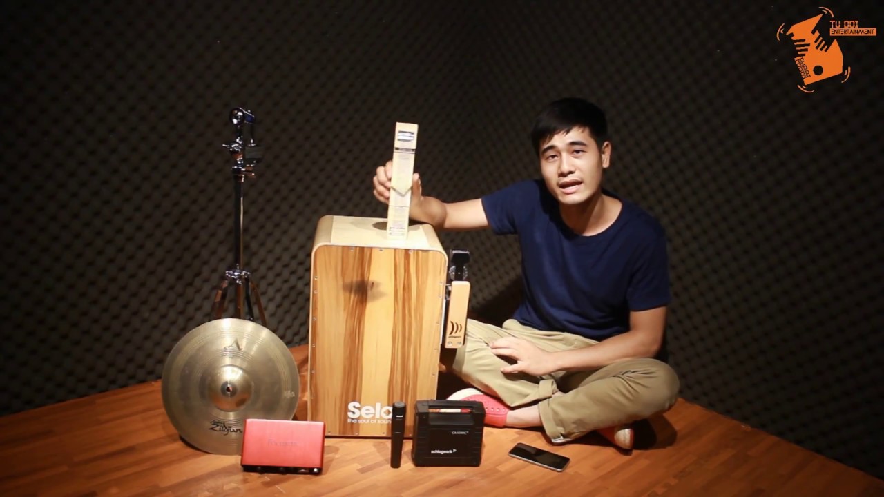 Bộ trống Cajon - Tú Đội