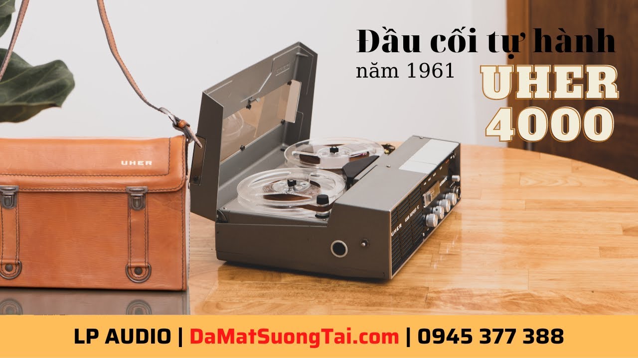 ĐẲNG CẤP UHER đầu băng cối 5 inch tự hành giá 10.5tr || LP AUDIO