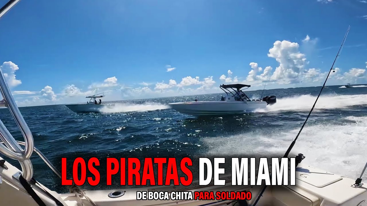 😍🌊Piratas de Miami 🏴‍☠️😍 Cayo Soldado Boca Chita (6 botes del team)