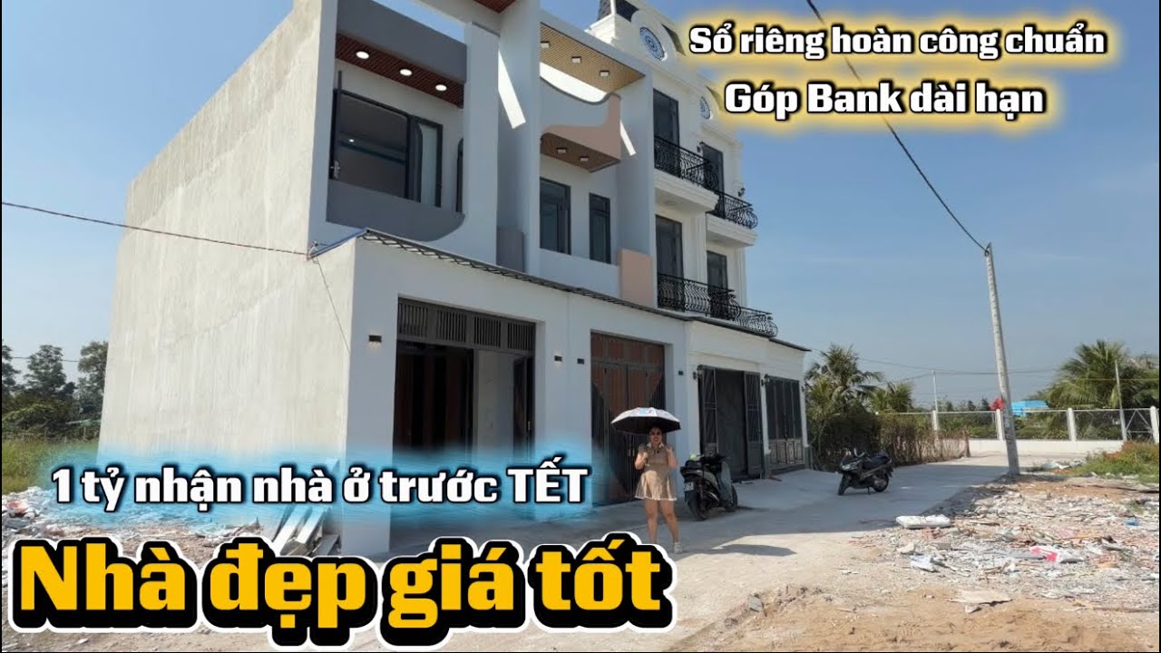🏡 Nhà RẺ MÀ ĐẸP pháp lý chuẩn khu dân cư đang hình thành, về Sài Gòn tầm hơn 30p 
