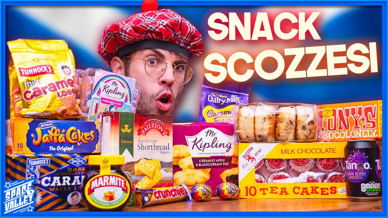 25 SNACK dalla SCOZIA! - Taste Test