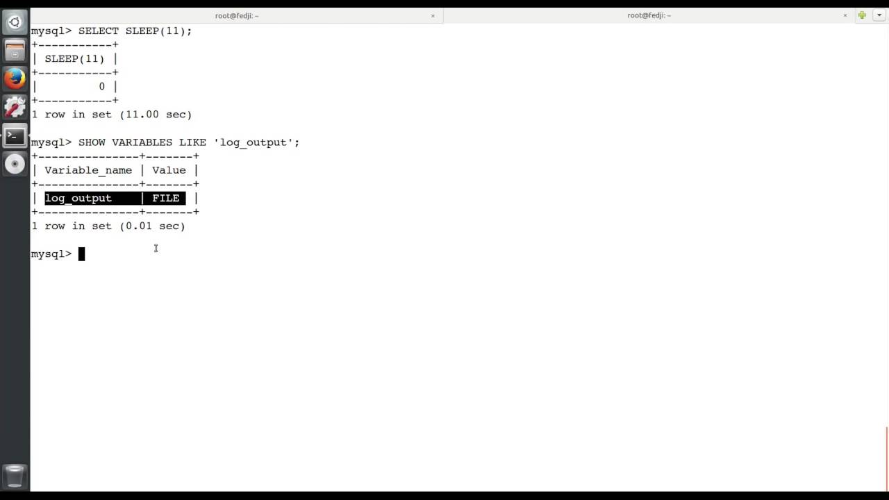 MySQL Logs