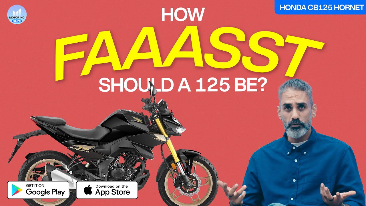 Don't buy Honda CB125 Hornet to go fast | 