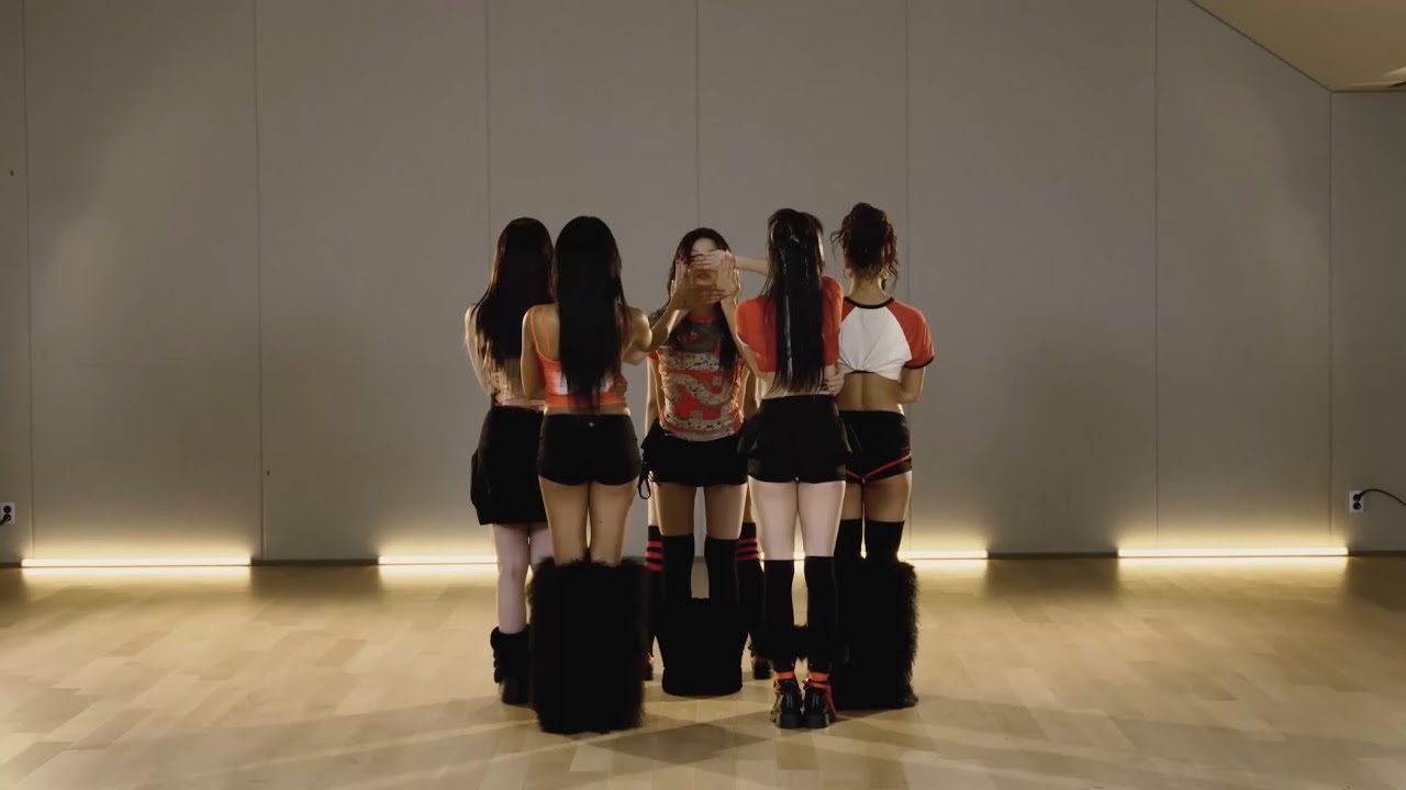 Gnarly (Clean Edit) - KATSEYE Dance Practice Mirrored 4K