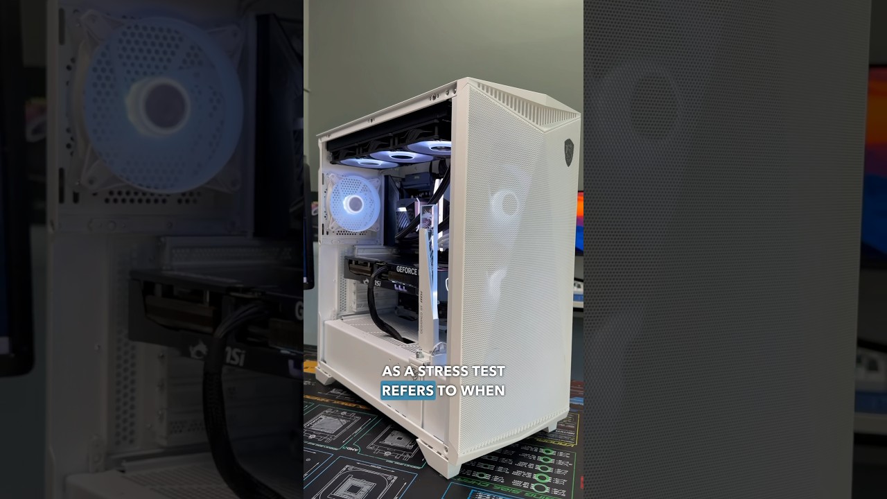 Стресс-тест вашего игрового ПК #tech #gamingpc #pcbuild #techtips #repair #gamingrig #gamingcomputer