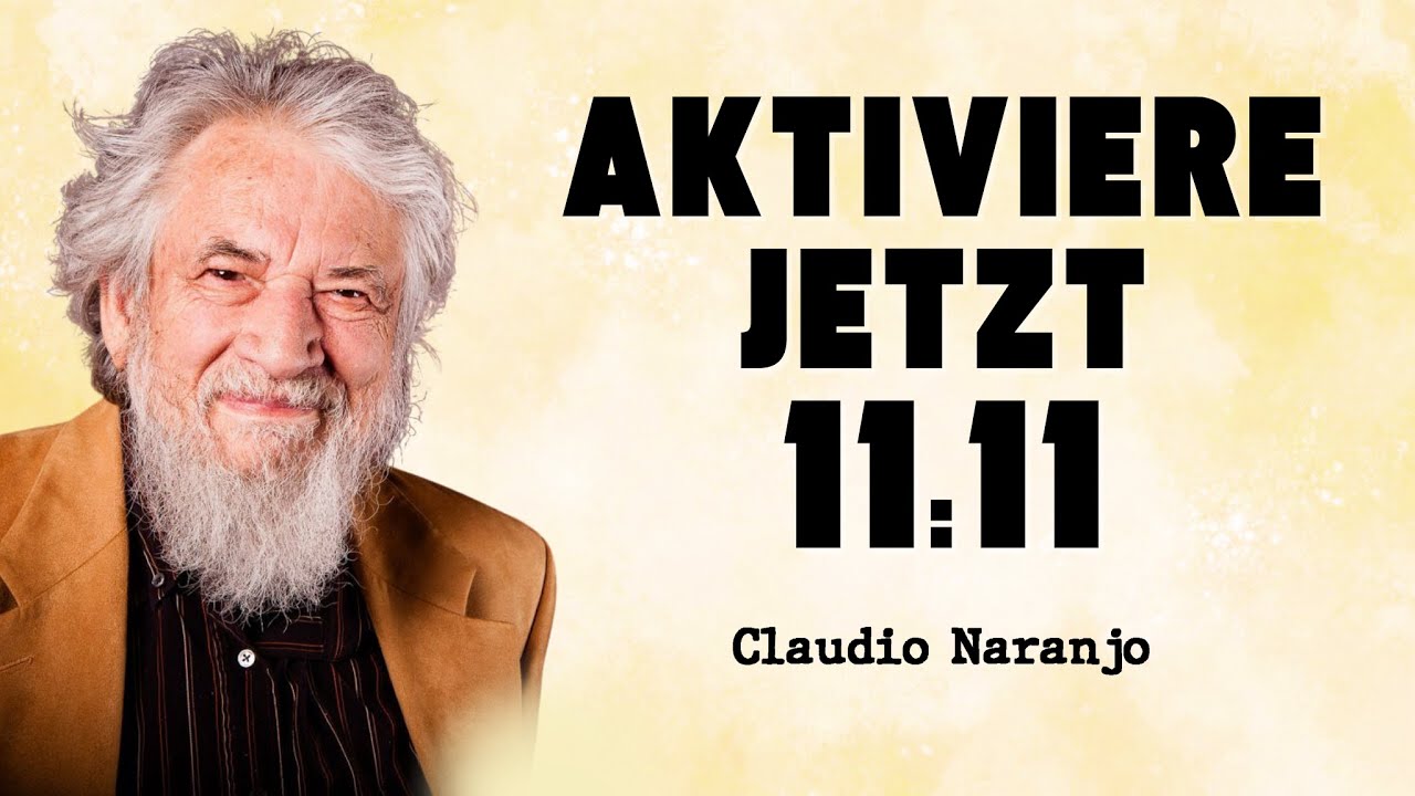 Der Code, der das Ego entwaffnet und dein Schicksal aktiviert – Claudio Naranjo