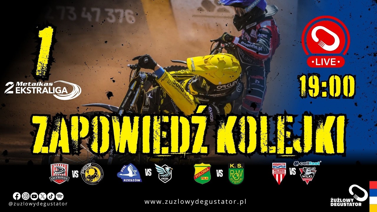 Pierwsze ligowe ściganie w 2026! - zapowiedź kolejki Metalkas 2. Ekstraligi