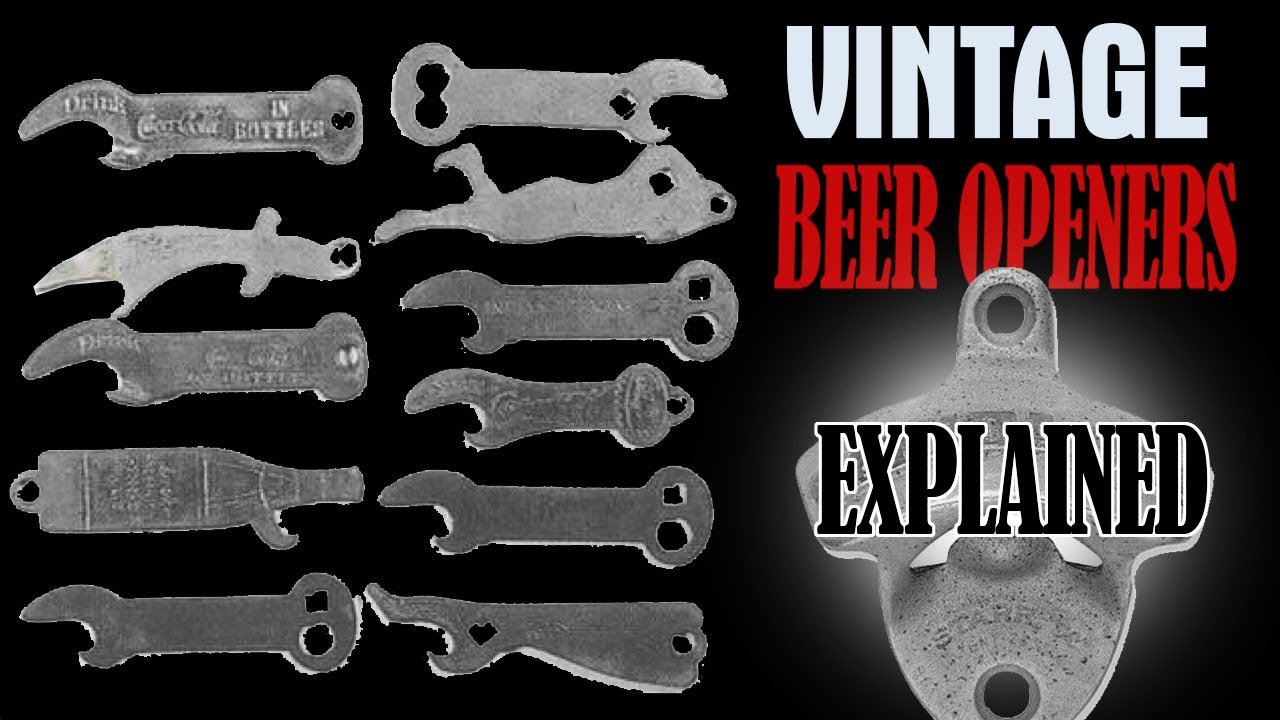 Collectible metal Vintage Beer Openers & churchkeys- What to Look For