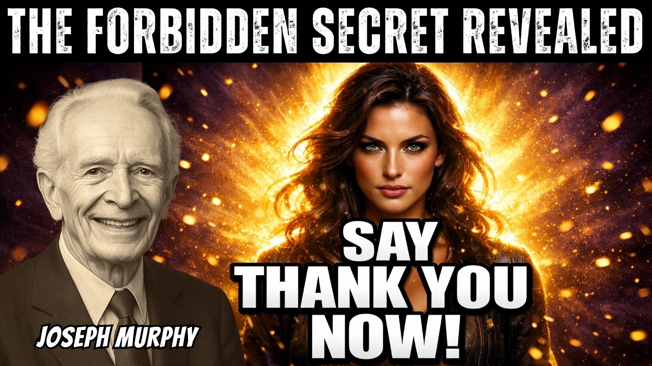 THE SECRET Joseph Murphy Died Trying To Reveal! (Grateful People Must Watch)