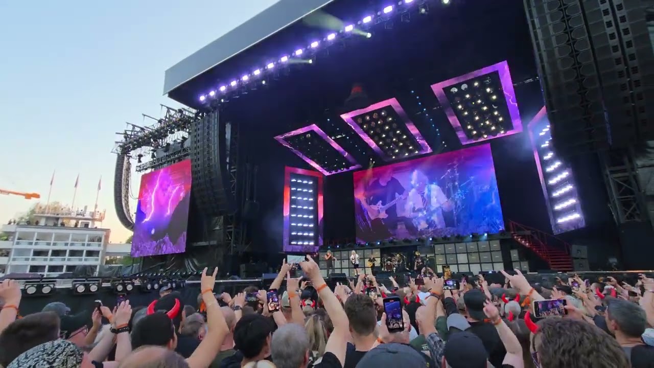 AC DC - Thunderstruck live @ Tallinn 24.jul.2025