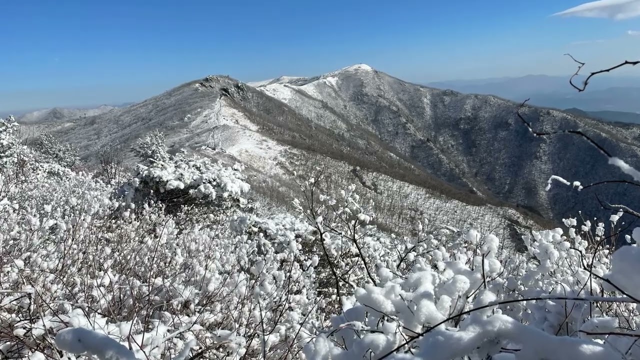 “소백산 겨울산행”