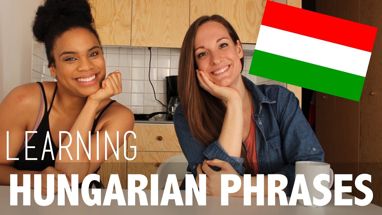 AMERICAN TRIES HUNGARIAN PHRASES | FEATURING HAJNI | LANGUAGE SERIES