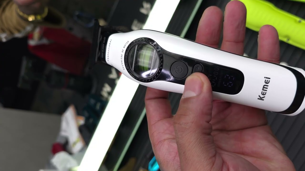 Unknown/kemei 1595 trimmer clipper unboxing purchase came without box 
