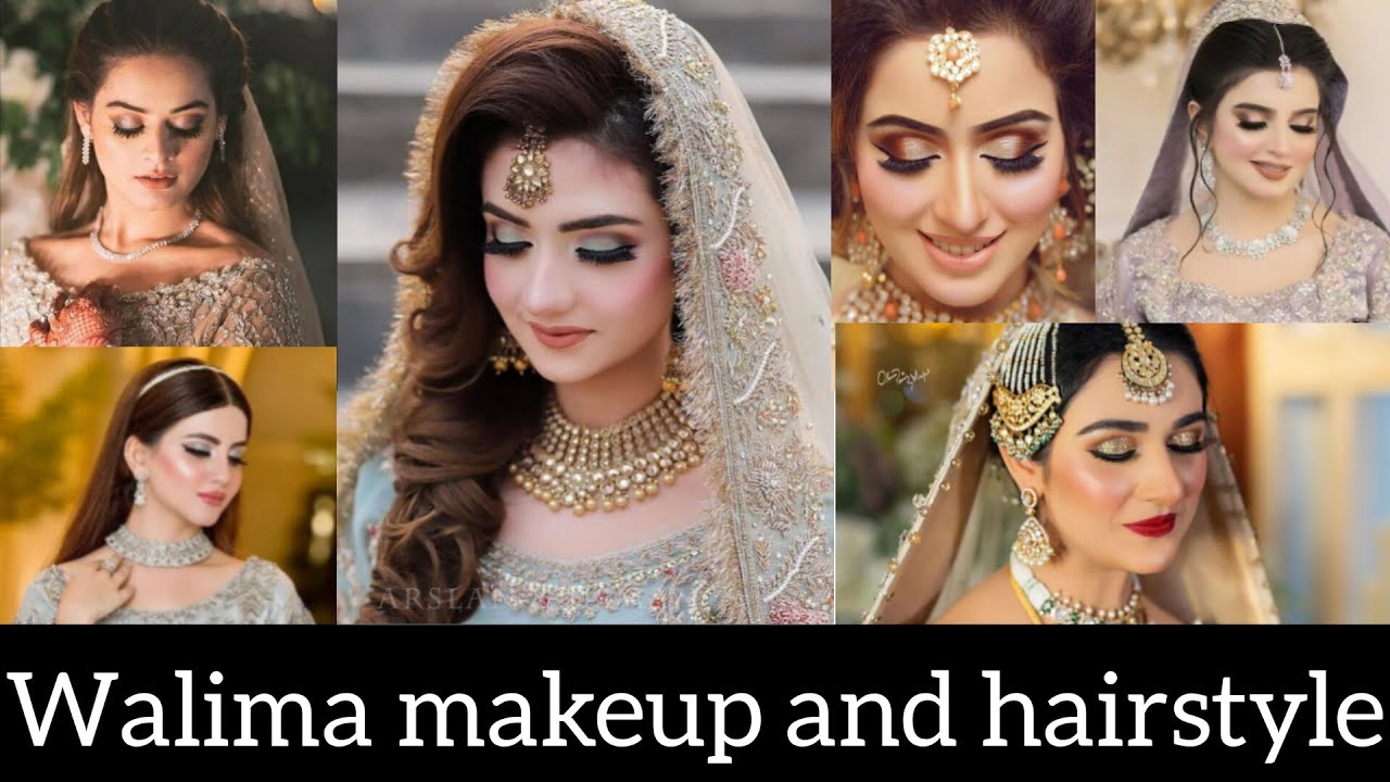 Walima makeup and hairstyle | makeup for wedding | party makeup and hairstyle