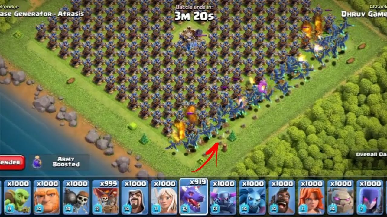 New Level 16 Air Defences Vs Max Level Dragons Clash Of Clans 
