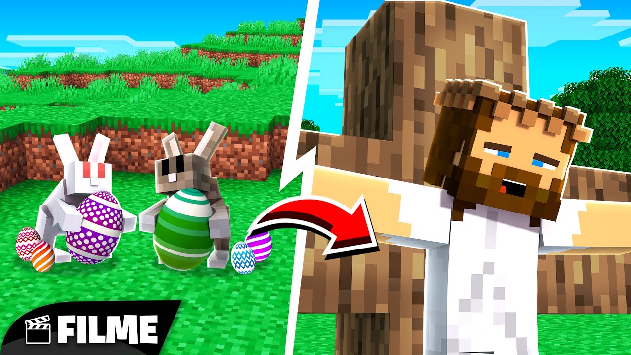 A HIST&Oacute;RIA da P&Aacute;SCOA! - Minecraft Paix&atilde;o de Cristo FILME